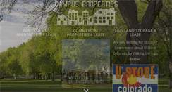 Desktop Screenshot of campusproperties4lease.com